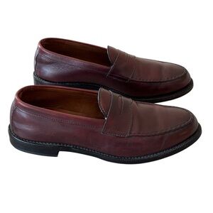 Allen Edmonds Patriot calfskin slip on penny loafers men’s size 9.5D